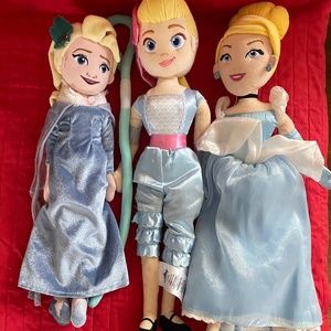 Three collectible Disney Princesses
